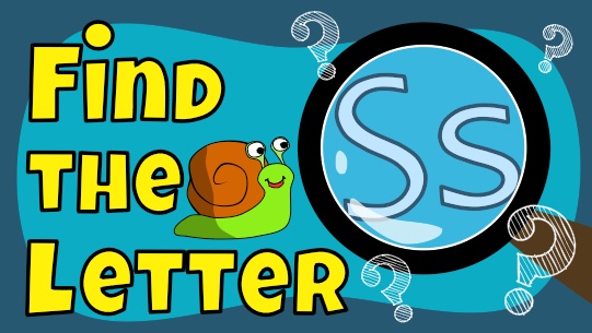 Find The Letter S The Singing Walrus Find The Letter S The Singing Walrus