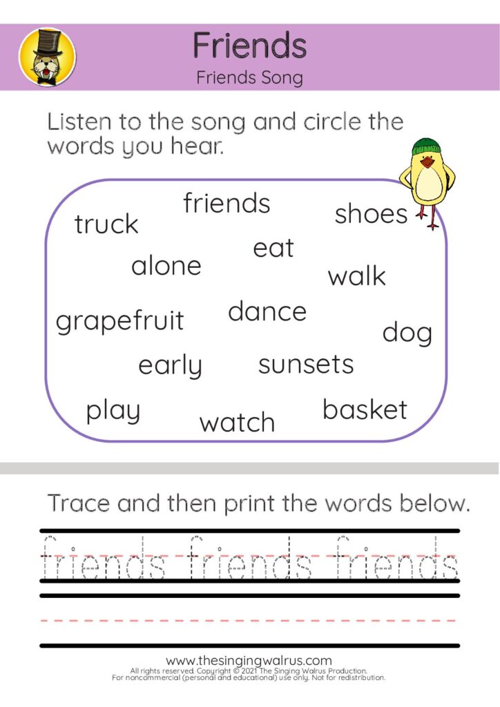 Friends Song listen 