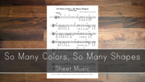 Diversity Song – Sheet Music