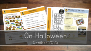 On Halloween Printables