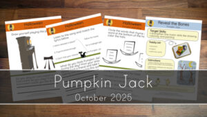 Pumpkin Jack Printables