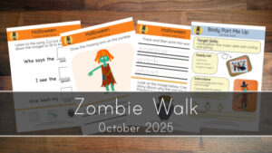Zombie Walk Printables
