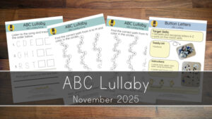 ABC Lullaby Printables