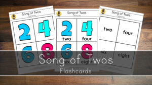 Song of Twos – Flashcards