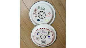 Paper Plate Record (So Many Colors, So Many Shapes)