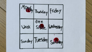Bingo Days (Days of the Week Lesson)