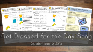 Get Dressed for the Day Printables