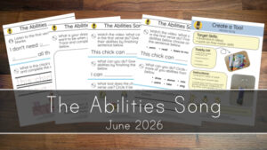 The Abilities Song Printables