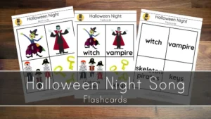 Halloween Night – Flashcards