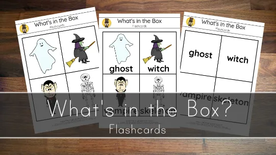What’s in the Box? – Flashcards